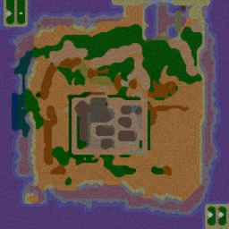 Man And Monter v1.1b - Warcraft 3: Mini map