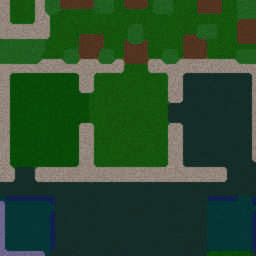 Mapa de Shooter - Warcraft 3: Mini map