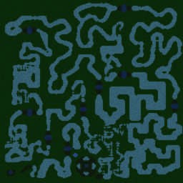 • Maze of pMs • - Warcraft 3: Mini map