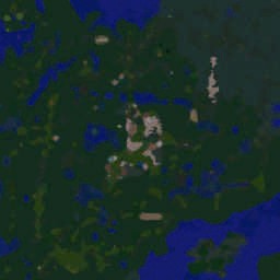 Megalith Rebirth - Warcraft 3: Mini map