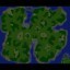 melee map - Warcraft 3 Custom map: Mini map