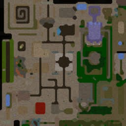 Meurtre dans le Manoir 5.0 - Warcraft 3: Mini map