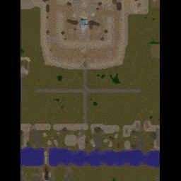 Minas Tirith ver.35.20 - Warcraft 3: Mini map