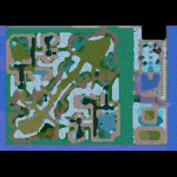 Mini-War: Merry Christmas v1.1b - Warcraft 3: Mini map