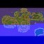 Mini Coches Extremo: Isla en Ruinas Warcraft 3: Map image