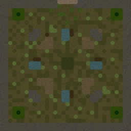 Mining Wars v.3 - Warcraft 3: Mini map