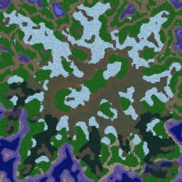 Морозная скатерть v1.3 - Warcraft 3: Mini map