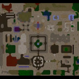 Murder at the Mansion X - Warcraft 3: Mini map