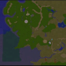 My Middle Earth (beta uncompleted) - Warcraft 3: Mini map