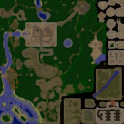 Mystery Of Frizar 1.6 - Warcraft 3: Mini map