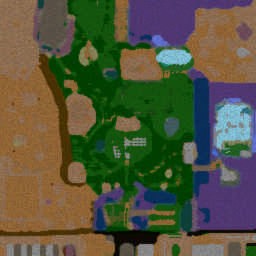 Naruto - Warcraft 3: Mini map