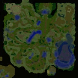 NaRuTo疾风忍法帖-[临]之卷 - Warcraft 3: Mini map