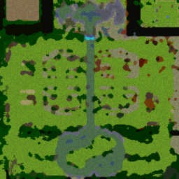 Naruto LOL Boruto - Warcraft 3: Mini map