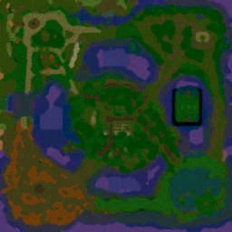 Naruto RFT v1.54 - Warcraft 3: Mini map