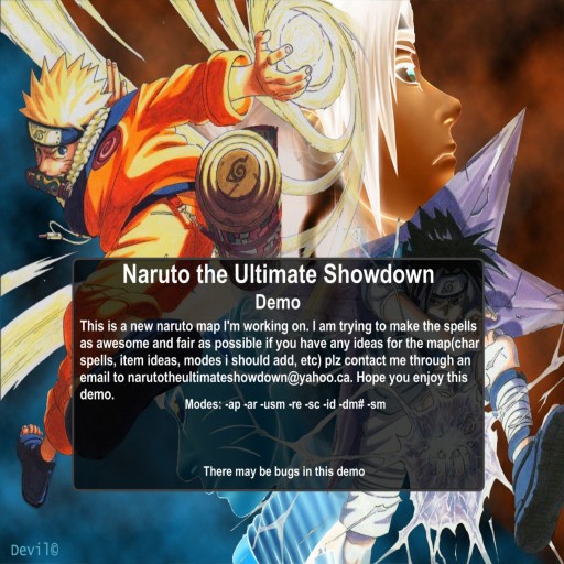 Naruto the Ultimate Showdown Demo - Warcraft 3: Custom Map avatar