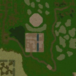 Naruto War World - Warcraft 3: Mini map