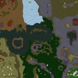 Naruto World 2012 - Warcraft 3: Mini map