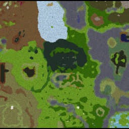 Naruto World at War v2.1 - Warcraft 3: Mini map