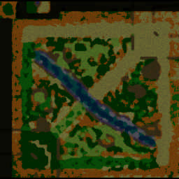Naruto Shippuuden Ultimate v1.7a - Warcraft 3: Mini map