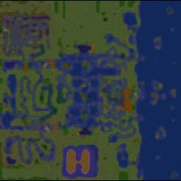 Naval Battle v1.24 - Battleship AoS - Warcraft 3: Mini map