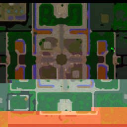 NEW CLASH OF TITAN v.1.2 (2013) - Warcraft 3: Mini map