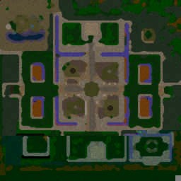 NEW CLASH OF TITAN VI v.1.0 - Warcraft 3: Mini map