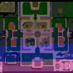 NEW CLASH OF TITAN - Warcraft 3: Mini map