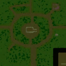 Nigga's Forest v1.6a - Warcraft 3: Mini map