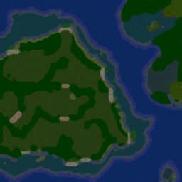 Night Elfs Fall (NEF) 1.6 - Warcraft 3: Mini map