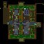 Night Elf,Undead Vs Human,Orc 2.4a - Warcraft 3 Custom map: Mini map