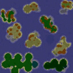 Ocean of Creatures v0.2.8 - Warcraft 3: Mini map