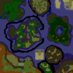 Ocean Story - Warcraft 3: Mini map