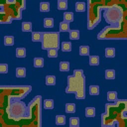 OceanBattlefield - Warcraft 3: Mini map