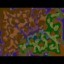 On the edge of the desert Warcraft 3: Map image