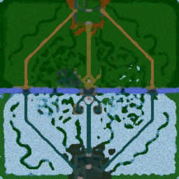 Opressors Must Die! - Warcraft 3: Mini map