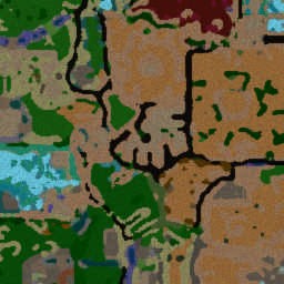 OptimusRFMerryChristmas - Warcraft 3: Mini map