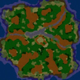 Orc VS Dwarfs S-E 1.2 Beta - Warcraft 3: Mini map