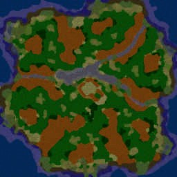 Orc VS Dwarfs S-E 1.2 Beta - Warcraft 3: Mini map