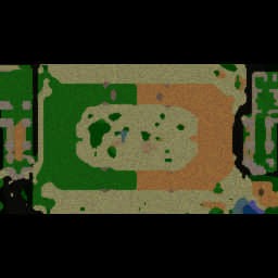 Orc vs Hum version17.1 - Warcraft 3: Mini map