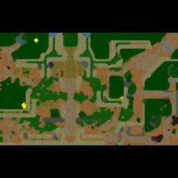 Orc Zombie Mode v1.3 Beta - Warcraft 3: Mini map
