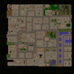Parvenu - The City Life - Warcraft 3: Mini map