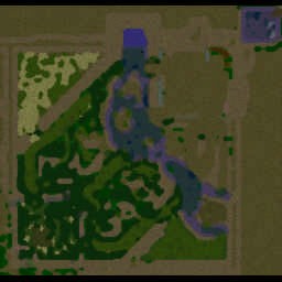 火影PC-1.30疾风幻想 - Warcraft 3: Mini map