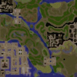 Pearlacia[Zyria]1.7b - Warcraft 3: Mini map