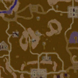 Plague 1: East Reborn v1.0 - Warcraft 3: Mini map