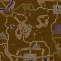 Plague Vittu Version Special II - Warcraft 3: Mini map