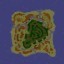 Побег с острова II v1.1 - Warcraft 3 Custom map: Mini map