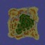 Побег с острова II v1.3 - Warcraft 3 Custom map: Mini map