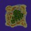 Побег с острова II v1.6 - Warcraft 3 Custom map: Mini map