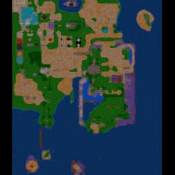 Pokemon 1.0 - Warcraft 3: Mini map