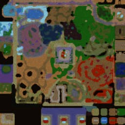 Pokemon Nation V3.6 (6) - Warcraft 3: Mini map